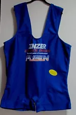 Inzer Fusion Deadlift Suit Size 48 Blue (New)