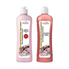 Onion Biotin and Rosemary Shampoo & Treatment Set for Stronger, Thicker h t U9