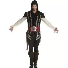 Assassins Creed Ezio Halloween Costume Cosplay Men's XL Deluxe Set