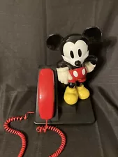 Vintage Mickey Mouse AT&T Push Button Phone 210