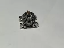 Rare Genuine Pandora Disney Cinderella's Pumpkin Carriage Charm S925 585 ALE