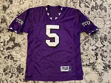 LaDanian Tomlinson TCU Jersey Men’s Small #5 Horned Frogs Pro Line OTF