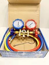 A/C Diagnostic Manifold Gauge Set Charging HVAC