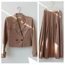 Christian Dior Dress 4 Cocktail Crop Blazer Skirt Edwardian Luxury RARE $6,800