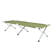 RHB-03A Portable Folding Camping Cot with Carrying Bag Army Green /NZK01/