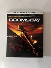 Scream Factory ~ Doomsday 4K UHD & Blu-Ray + Slipcover ~ NEW/SEALED