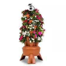 Vertical Garden Tower for Efficient Vertical Gardening – 6-Tier Vertical Gard...