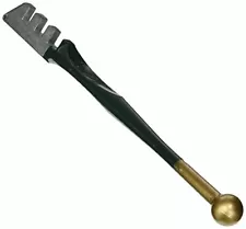 Fletcher 01-122 130 Degree Gold Tip Contour Grip Glass Cutter with Tapping Ball