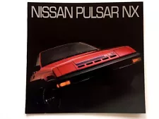 1983 Datsun Nissan Pulsar NX Original Car Sales Brochure Catalog