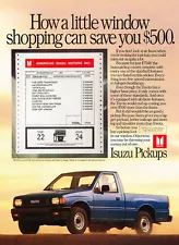 1989 Isuzu Pup Pickup Truck - price - Classic Vintage Advertisement Ad A97