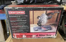 Vintage Sears Craftsman 8 1/4" Compound Miter Saw New In Box Collectible