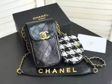 Chanel Novelty Smartphone Pouch Shoulder Mini Bag Coin Case Not for Sale Rare