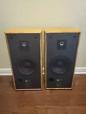 Vintage JBL 2800 Wooden Box Bookshelf Speakers, No Covers, Working, READ