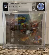 Playstation 1 Crash Bandicoot Warped PS1 New Sealed WATA 9.8 A+ Lenticular Label