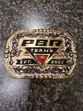 NEW Professional Bull Riders PBR Belt Buckle Montana Silversmiths