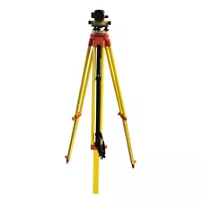 TECHTONGDA 32X Automatic Dumpy Level &Tripod &5M Staff with Carry Case