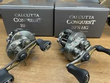 Shimano 23 Calcutta Conquest BFS Baitcasting Reel Various Size New in Box