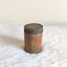 Vintage VIKELP Bodybuilding Tablets Advertising Supplement Tin Box TI389