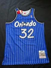 Vintage 1994-95 Shaquille O'Neal Blue & White Hardwood Classics Swingman Jersey!