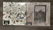 Led Zeppelin Lot of 2 Vinyl Record Albums (III & IV) - New & Sealed