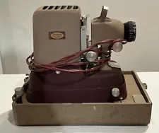 Standard Projector and Equipment Co. Slide Projector w/ Case Tested