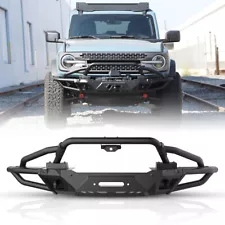 Off-Road 3 In 1 Heavy Duty Front Bumper Modular Design For 2021-2023 Ford Bronco