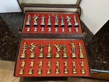 Classic Games Collector Series Chess Set Ancient Rome 264 BC to 14 AD READ Z-