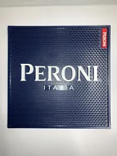 Peroni Oversized Rubber Bar Mat 14" x 14" Large Rubber Drink Mat RARE Italy Beer