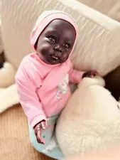 reborn baby Huxley, OOAK reborn dolls, AA reborn dolls, ethnic reborn Toddler