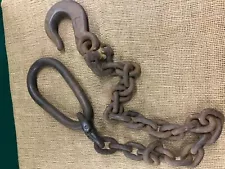 Heavy Duty CAMPBELL - 5' Lifting Chain w/Hammerlock Joints