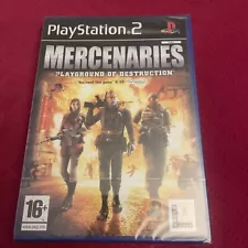 Mercenaries Playground of Destruction (Sony PlayStation 2, 2005) New & Sealed