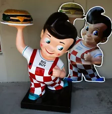 Bob's Big Boy Classic 4 Foot Fiberglass Figure 55" tall