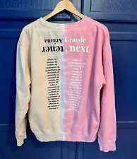 Rare Find! 2019/2020 Ariana Grande Sweetener Tour Crewneck XL Thank You, Sweet