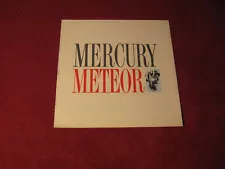 1962 Mercury Meteor Sales Brochure Booklet Catalog Old Original