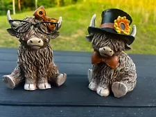 HIGHLAND COWS FOR FALL/AUTUMN HOBBY LOBBY SET OF 2