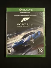 Forza Motorsport 6 Anniversary Edition (Microsoft Xbox One, 2015) New Sealed