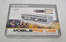 m audio mobilepre usb audio interface