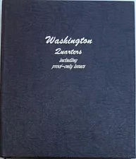 Dansco 1932-1989 Washington Quarters Including Proof Only Issues 8140 Coin Album