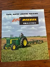 John Deere 820 Diesel Tractor For 1957 Brochure FCCA24