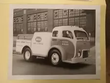 Old photo of a 1950 White motor Co. Minors Sales and Service truck, Hazelton, PA