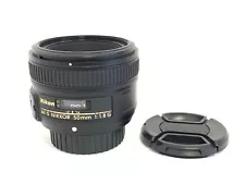 Nikon AF-S FX Nikkor 50mm f/1.8G Prime Auto Focus Lens for F-mount Tested Exc.