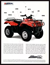 2001 SUZUKI QuadRunner Eiger 400 ATV 4 Wheel All Terrain Vehicle Photo AD