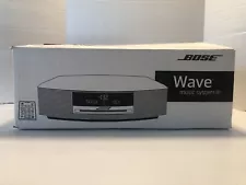 Bose Wave Music System III Titanium Silver Radio (SEE FULL DESCRIPTION)