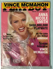 Playboy February 2001 New in factory sealed bag Anna Nicole Smith *free ship