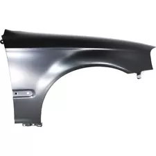 Fender For 1999-2000 Honda Civic Front Passenger Primed Steel w/ Molding Holes