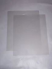 .020 Clear Acetate Butyrate PETG Plastic Sheets for Canopy or Windows (2)