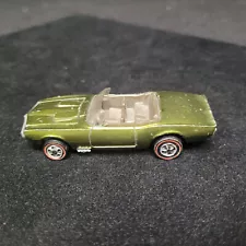 1968 Green Hot Wheels Redline CUSTOM Firebird Convertible USA Original Sweet 16