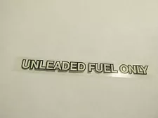 Unleaded Fuel Decal For Toyota Corolla 1980- 1983 Sedan 4door Lb HT CP