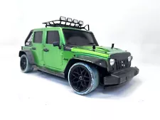 Carisma 4wd Brushless RC Drift Car W/ Wrangler Hard Body ARTR