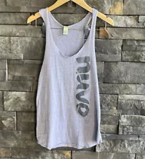 Nuvo Dance Convention Gray Tank Top Size Medium Tour Merch